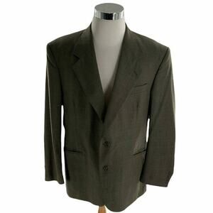 Kilburne and Finch Suit Jacket Mens Size 44 Wool Blend 2-Button Notch Sport Coat